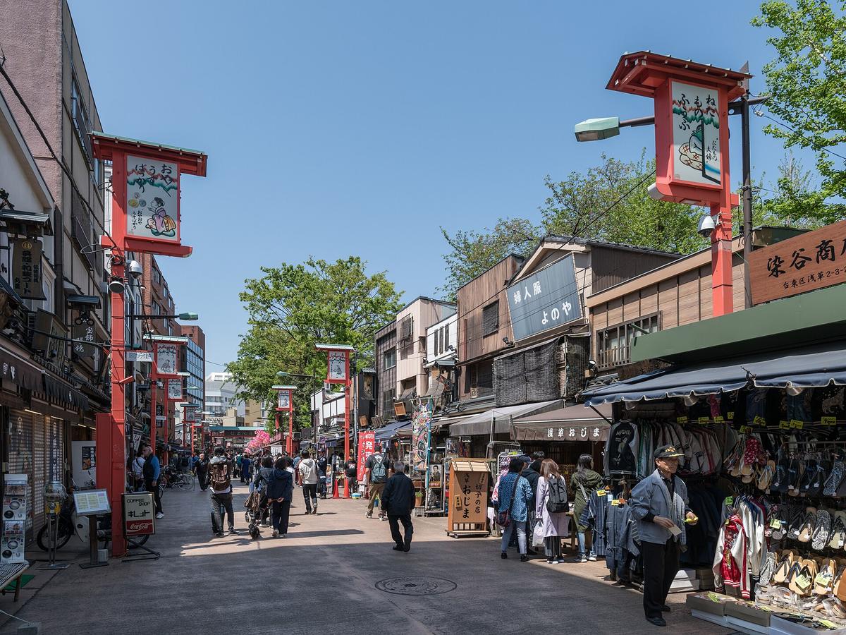 Asakusa street Tokyo