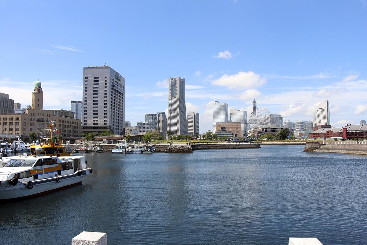 Yokohama skyline Minato Mirai