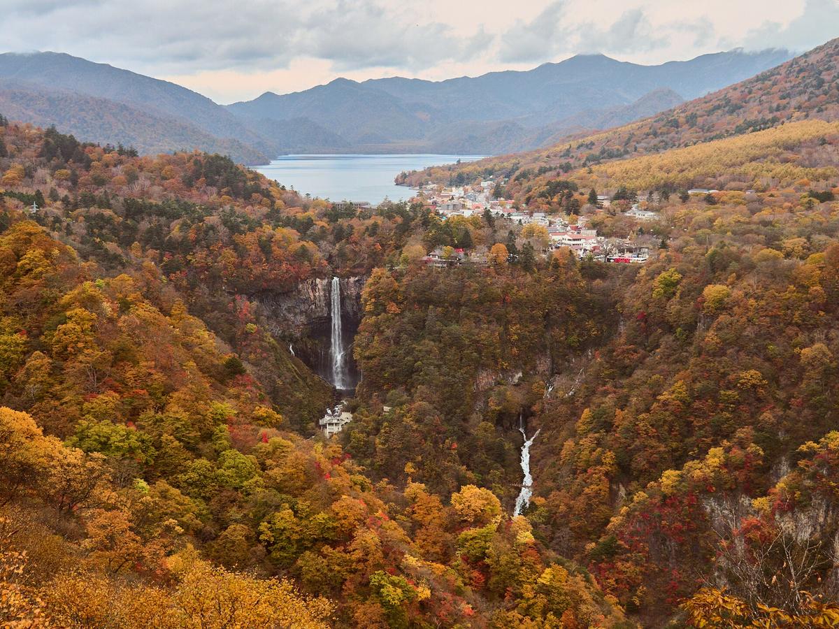 Kegon Falls Nikko autumn