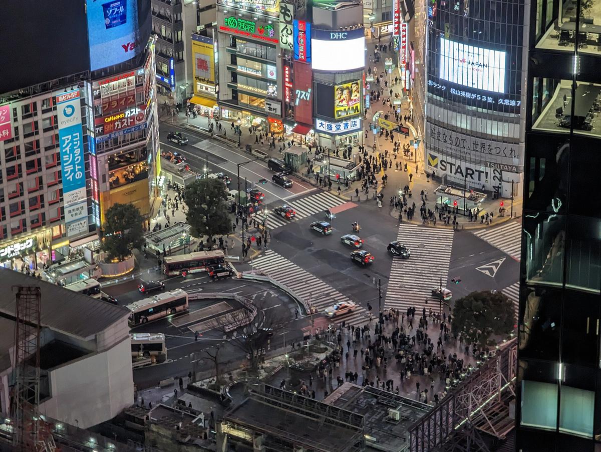 Shibuya scramble crossing Tokyo